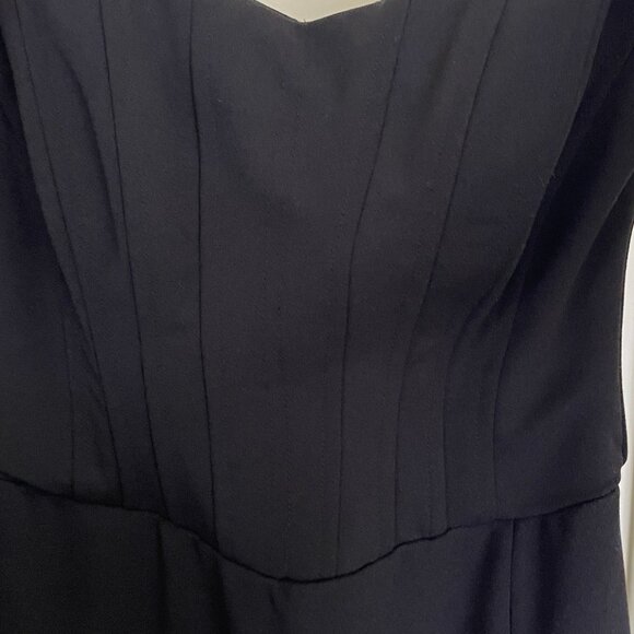 Passionate Admiration Black Strapless Bustier Maxi Dress, Size XS - Picture 8 of 10